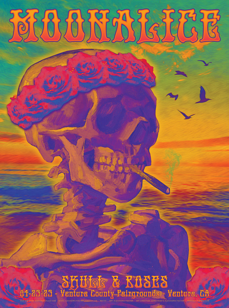 2023-04-23 Skull & Roses - Ventura CA - Fischer M1344