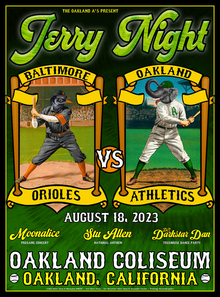 2023-08-18 Jerry Night Oakland Coliseum - Oakland CA - Shaw M1357