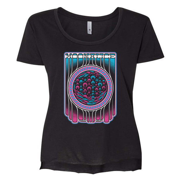 Moonalice Drip Tee by Chris Gallen - Women