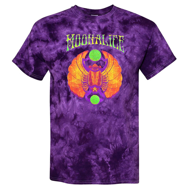 Moonalice Scarab Purple Tie-Dye Tee