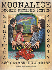 2017-04-20 San Francisco CA - Slim's - Set of 19 Posters